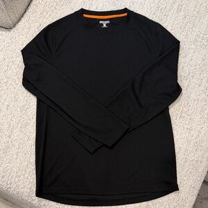 Men's Black Long Sleeve Shirt